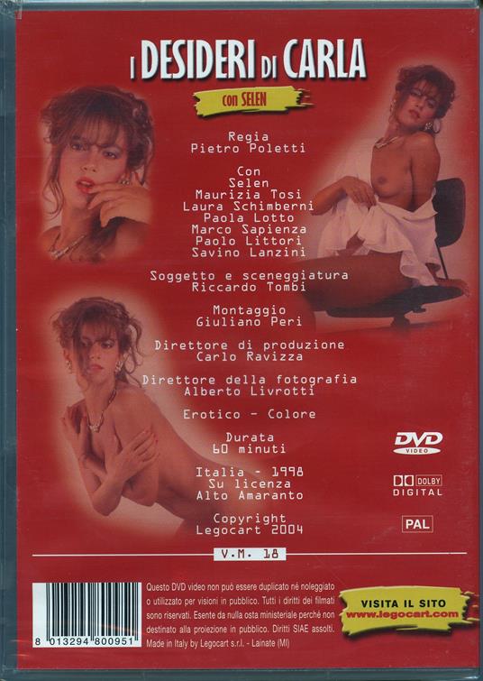 I desideri di Carla (DVD) di Pietro Poletti - DVD - 2