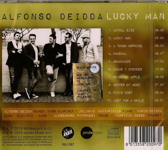 Lucky Man - CD Audio di Alfonso Deidda - 2