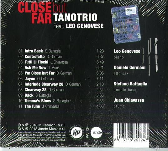 Close But Far - CD Audio di Tano Trio - 2