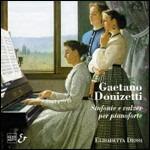 Sinfonie e Valzer per pianoforte - CD Audio di Gaetano Donizetti
