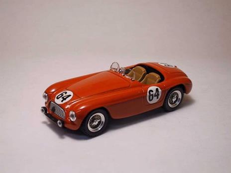 Am0080 Ferrari 166 Mm Barchetta N.64 Retired Lm 1951 R.Bouchard-L.Farnaud 1.43 Modellino Art Model