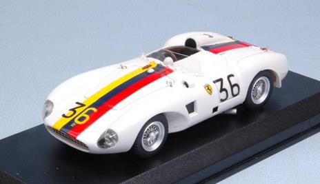 Ferrari 625 Lm #36 8Th Gp Venezuela 1956 P. Drogo 1:43 Model Am0384