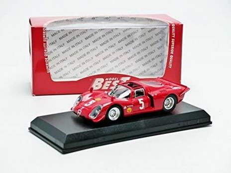 Bt9585 Alfa Romeo 33.2 Spyder N.5 Winner Montlhery 1969 Larrousse-Verrier 1.43 Modellino Best Model - 5