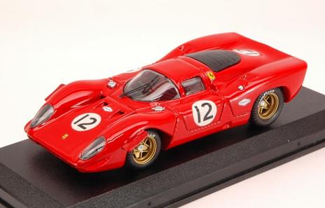 Ferrari 312P Coupè #12 5Th Bridgehampton 1969 P. Rodriguez 1:43 Model Bt9589