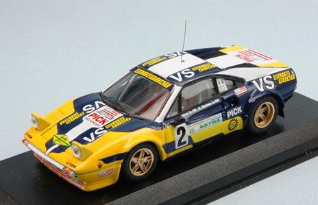 Ferrari 308 Gtb #2 Rally Valli Piacentine 1980 Nico / Barban 1:43 Model Bt9615