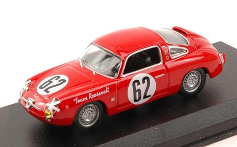 Fiat 750 Abarth #62 29Th (2Nd Class) 12 H Sebring 1959 Cussini / Cattini 1:43 Model Bt9617