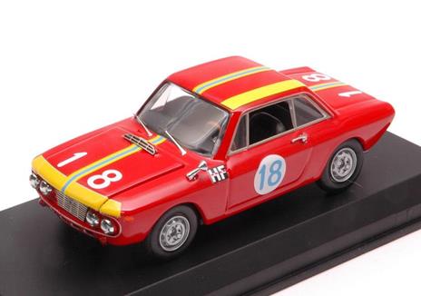 Lancia Fulvia 1300 Hf #18 11Th (Winner Class) Targa Florio 1966 Cella / Marzi 1:43 Model Bt9660