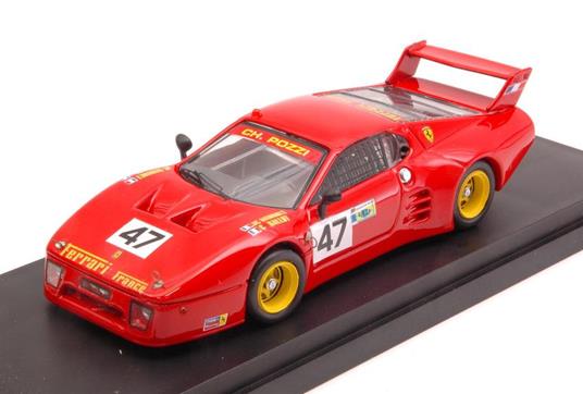 Ferrari 512 Bb #47 5Th (1St.Class) Lm 1981 Andruet / Ballot Lena / Regout 1:43 Model Bt9671