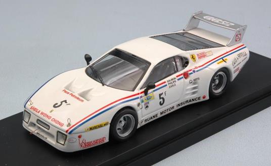 Ferrari 512 Bb Lm #5 6 H Relay Silverstone 1981 M. Salmon / S. Phillips 1:43 Model Bt9719