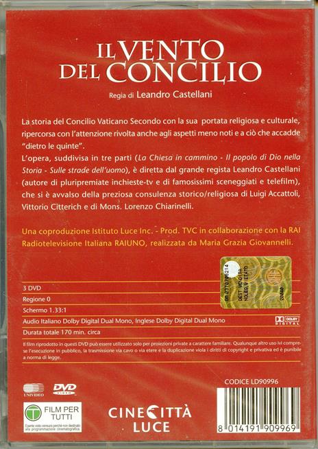 Il vento del Concilio di Leandro Castellani - DVD - 2