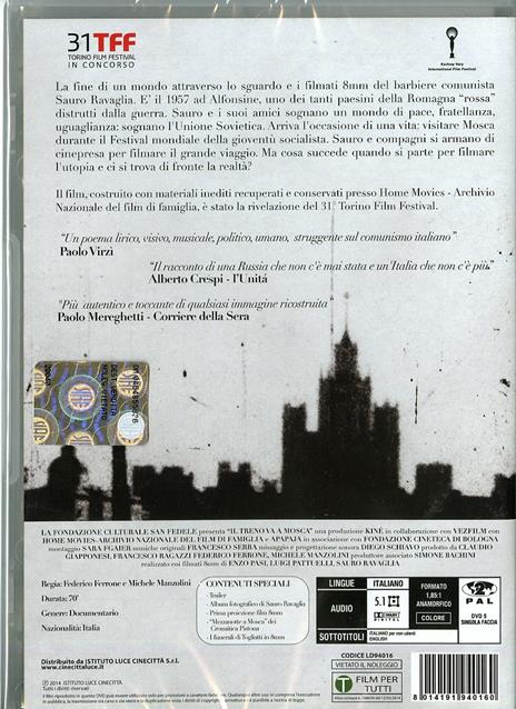 Il treno va a Mosca di Federico Ferrone,Michele Manzolini - DVD - 2