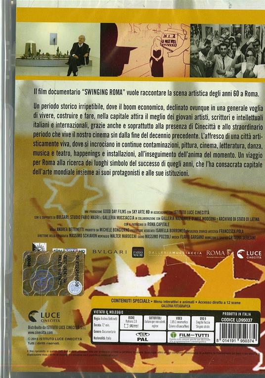 Swinging Roma di Andrea Bettinetti - DVD - 2