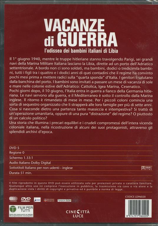 Vacanze di guerra di Alessandro Rossetto - DVD - 2