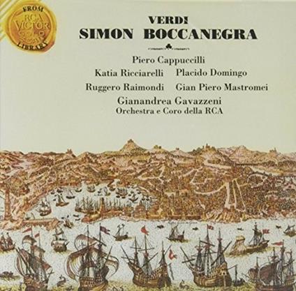 Simon Boccanegra - CD Audio di Giuseppe Verdi