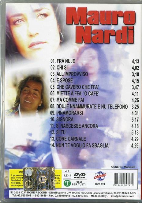 Mauro Nardi. (DVD) - DVD di Mauro Nardi - 2