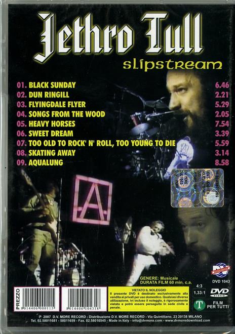 Slipstream (DVD) - DVD di Jethro Tull - 2