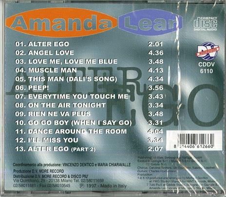Alter ego - CD Audio di Amanda Lear - 2