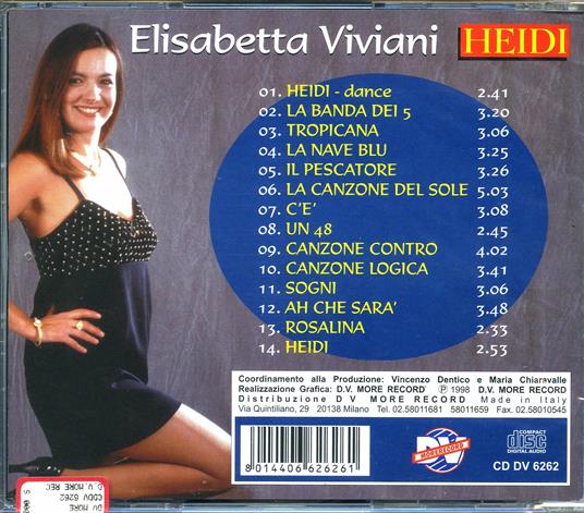 Heidi - CD Audio di Elisabetta Viviani - 2