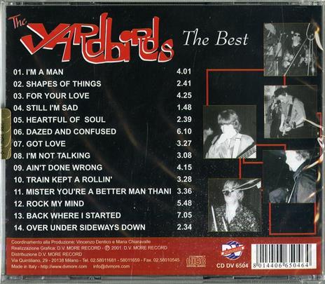 The Best - CD Audio di Yardbirds - 2