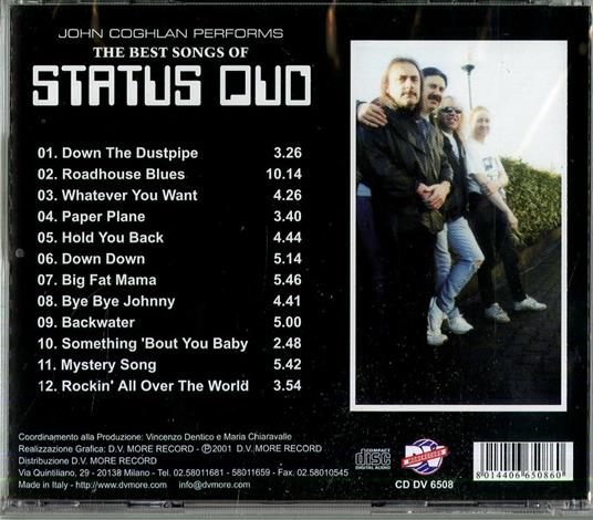 The Best Songs of Status Quo - CD Audio di John Coghlan - 2