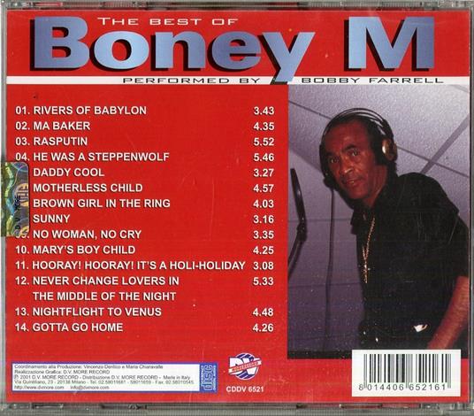 The Best of Boney M vol.1 - CD Audio di Bobby Farrell - 2