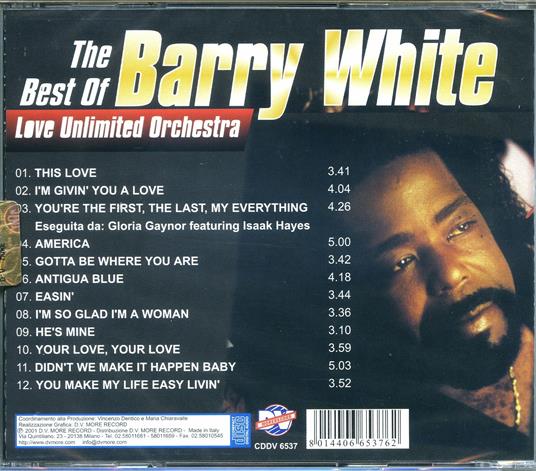 The Best of - CD Audio di Barry White,Love Unlimited - 2