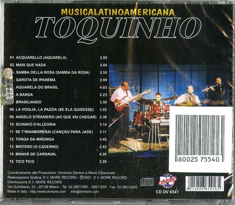 Musica latino americana - CD Audio di Toquinho - 2