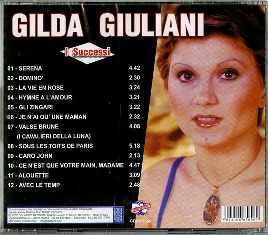 I successi - CD Audio di Gilda Giuliani - 2