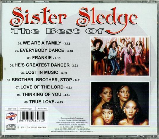 The Best of - CD Audio di Sister Sledge - 2