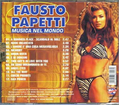 Musica nel mondo vol.2 - CD Audio di Fausto Papetti - 2