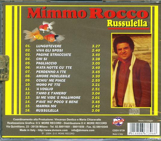 Russulella - CD Audio di Mimmo Rocco - 2