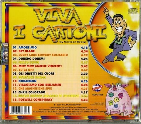 Viva i cartoni - CD Audio - 2