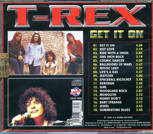 Get it on - CD Audio di T. Rex - 2