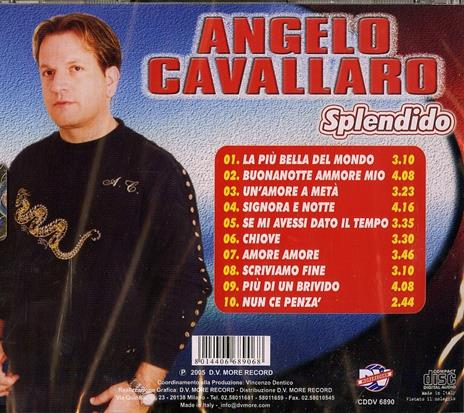 Splendido - CD Audio di Angelo Cavallaro - 2