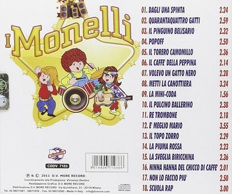 I Monelli - CD Audio di Monelli - 2