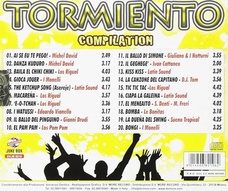 Tormiento Compilation - CD Audio - 2