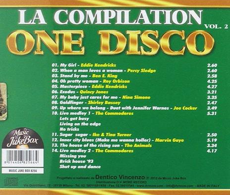 One Disco La Compilation vol.2 - CD Audio - 2