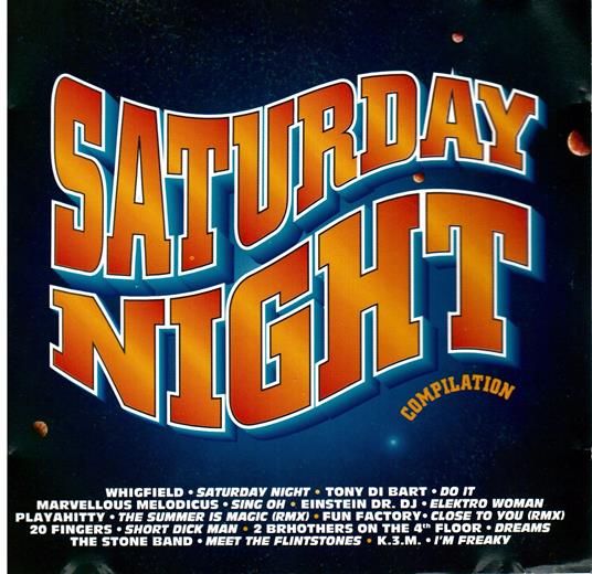 Saturday Night Compilation - CD Audio