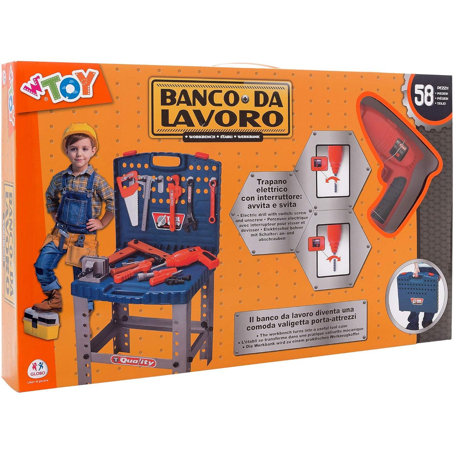 Banco lavoro valig con trapano