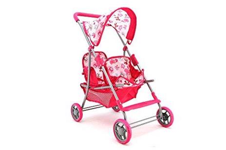 Bimbo. Passeggino in Metallo per Bambolotti Gemelli - 3
