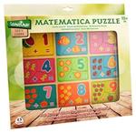 Globo Globo – 37700 30 X 22 5 X 0 8 Cm Legnoland Puzzle In Legno Con Numeri