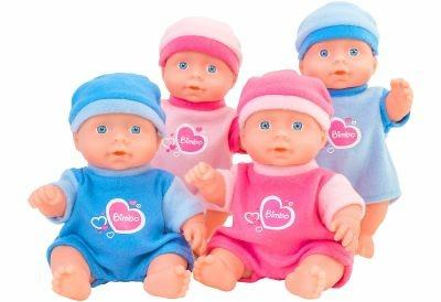 GLOBO Bambolotto Piangente 21 cm in Diversi Colori - 3