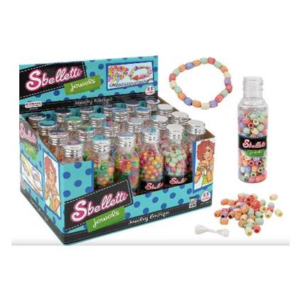 Gioco bigiotteria SBELLETTI Perline 24 Pz Assortito 39575
