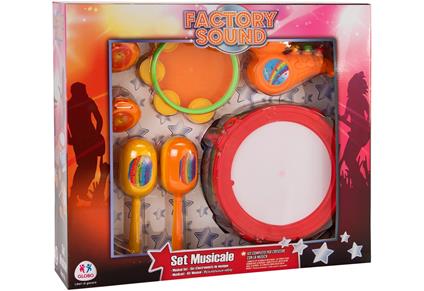 Tamburo con Strumenti Musicali