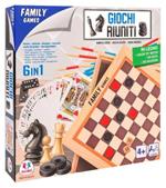 Giochi Riuniti 6 In 1 In Legno
