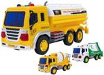WTOY Camion trasporti con frizione luci e suoni Assortito 40687