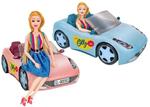 OLLY Bambola Fashion con auto cabrio Assortito 40815