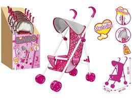 GLOBO - Bimbo Passeggino in Metallo con Capote - 42493