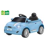 Auto Elettrica Per Bambini Fiat 500E Azzurro 12V, R/C, Ing.Mp3 E Led 42864