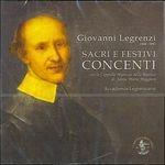 Sacri e Festivi Concenti - CD Audio di Giovanni Legrenzi